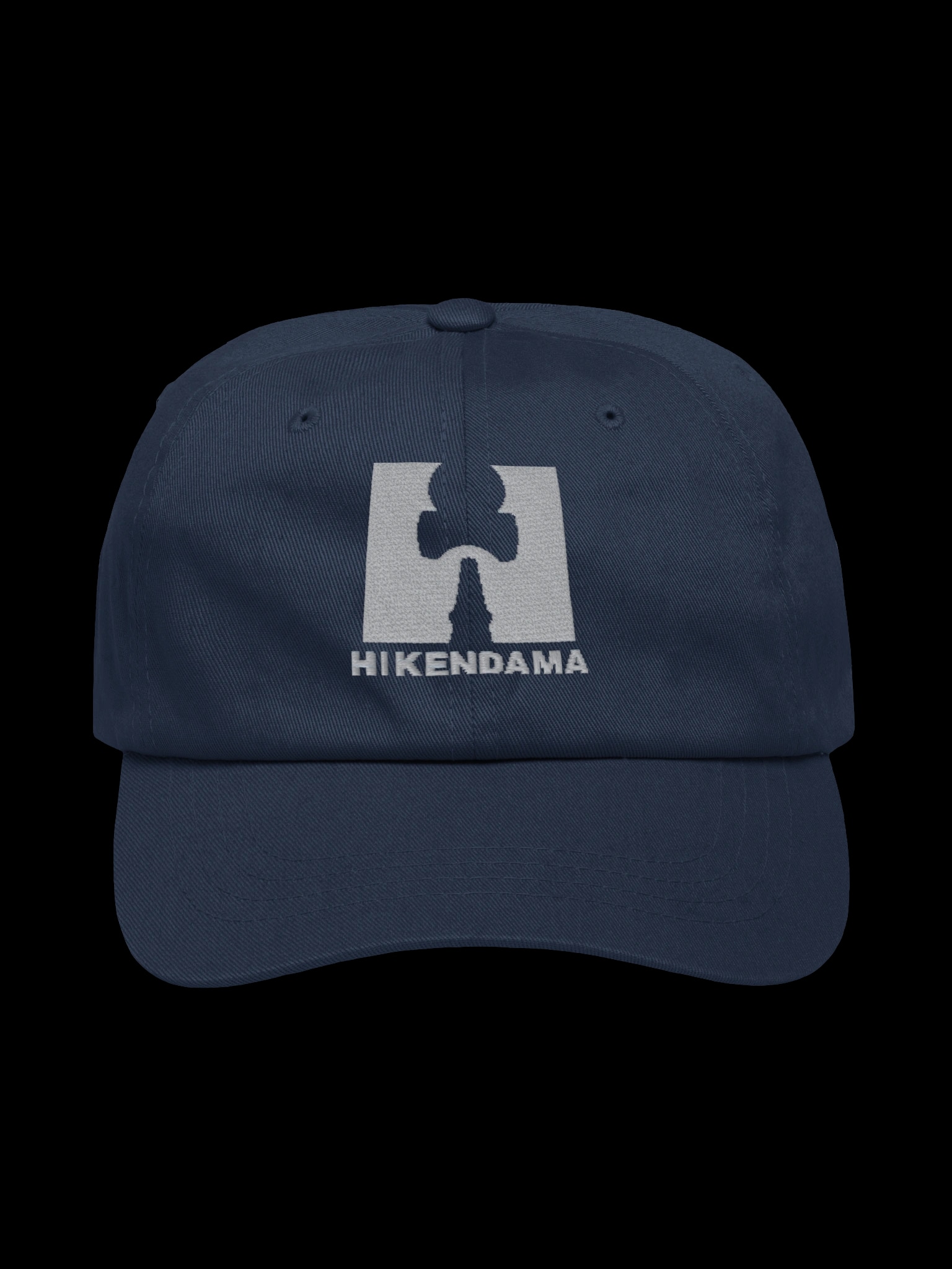 HI Kendama Icon Logo Hat — Navy Blue