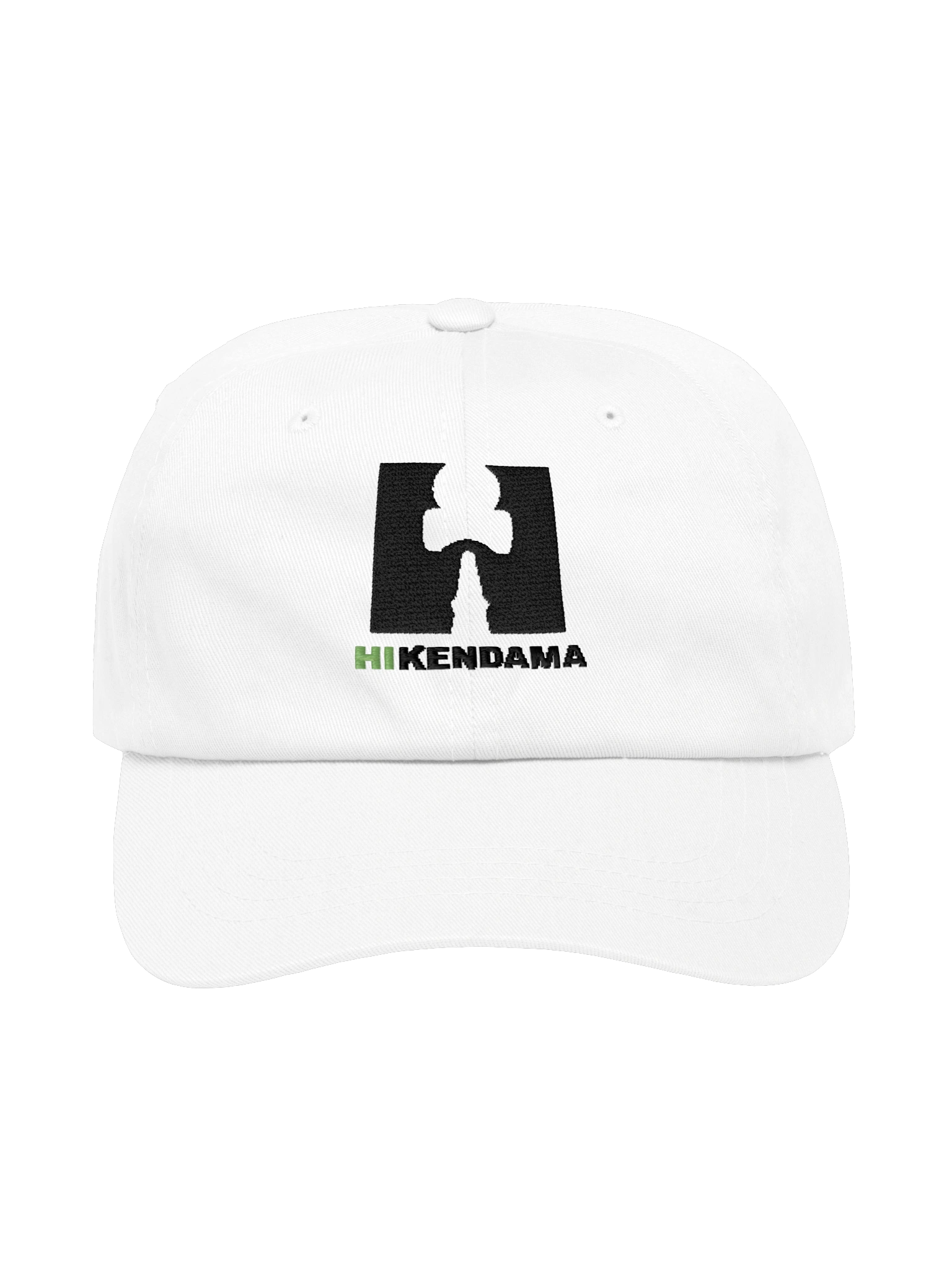 HI Kendama Icon Logo Hat — White (Classic)