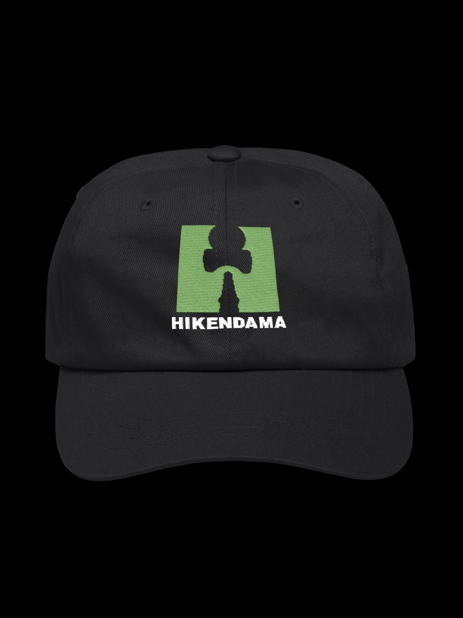 HI Kendama Icon Logo Hat — Black